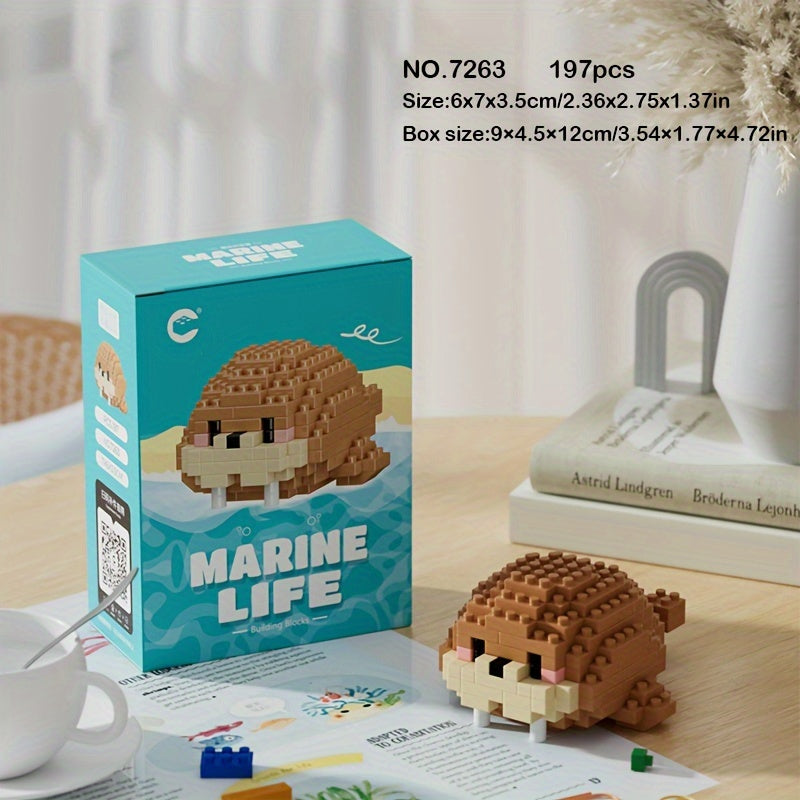 🌊 Criaturas del Océano — Set de 12 figuras
