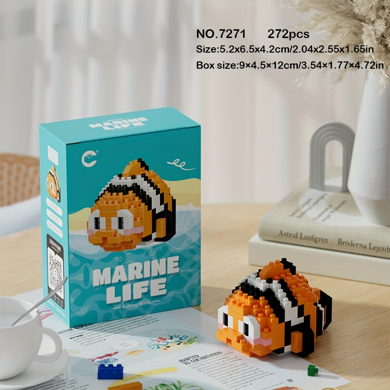 🌊 Criaturas del Océano — Set de 12 figuras