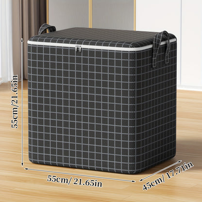 SoftBox HX — Bolsa Organizadora Plegable de Gran Capacidad (Marca YOUFEN, Tela Cruda, 27” de Alto)