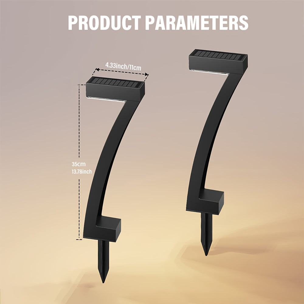 PathGlow LiHang — Set de 4 Luces Solares LED para Jardín y Caminos (IP65)