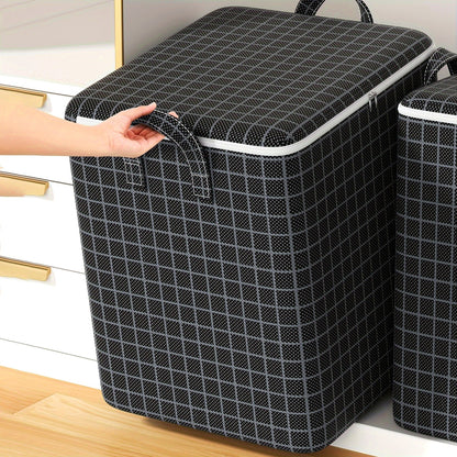 SoftBox HX — Bolsa Organizadora Plegable de Gran Capacidad (Marca YOUFEN, Tela Cruda, 27” de Alto)