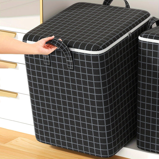 SoftBox HX — Bolsa Organizadora Plegable de Gran Capacidad (Marca YOUFEN, Tela Cruda, 27” de Alto)