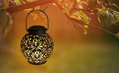 Faroles Solares Marroquíes — Set Decorativo de Jardín