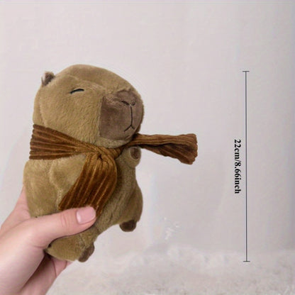 CozyCapy — Peluche de Carpincho con Bufanda