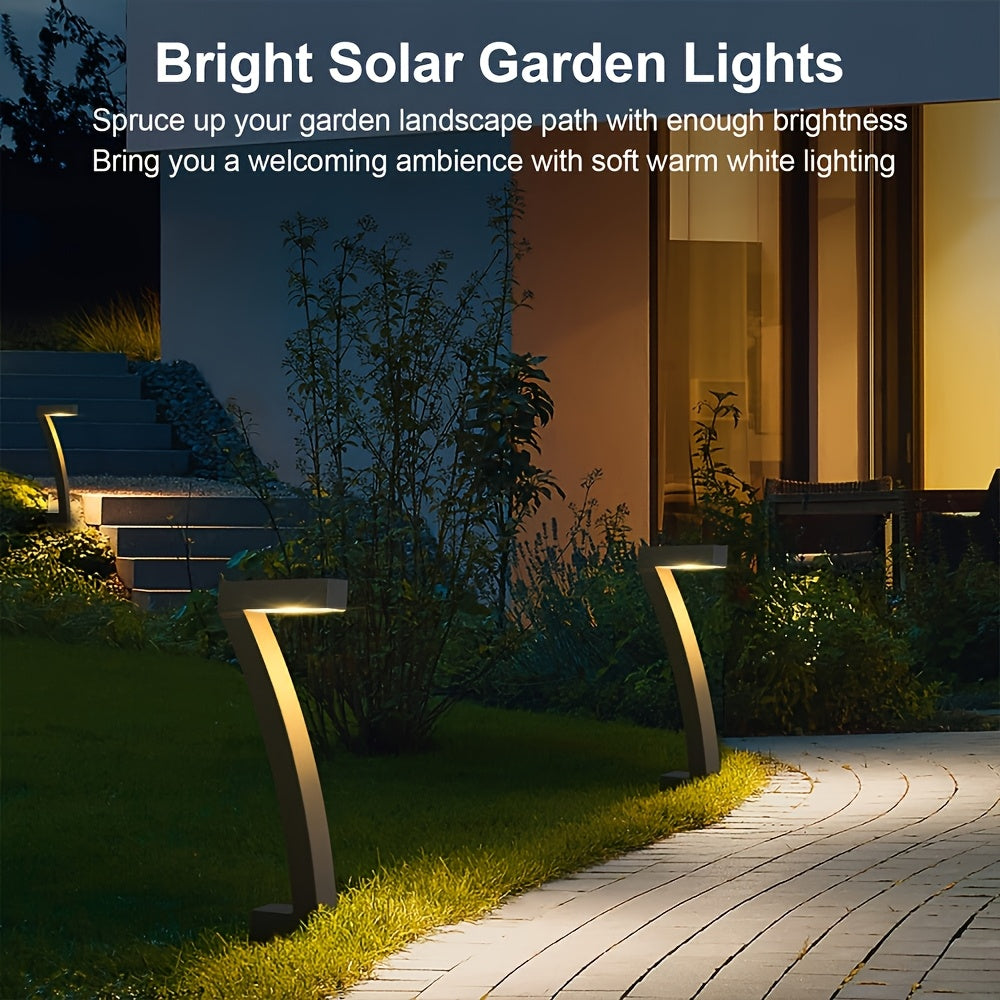 PathGlow LiHang — Set de 4 Luces Solares LED para Jardín y Caminos (IP65)