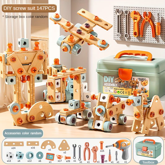 MiniTec UL — Kit de Herramientas STEM para Niños con Destornillador y Llaves (Material Plástico, Colores Mixtos)