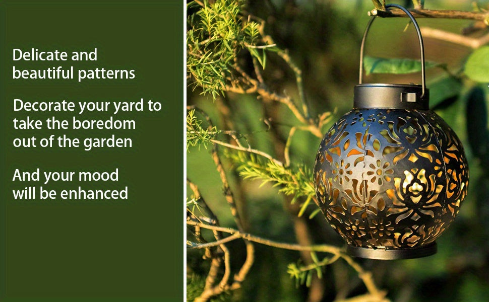 Faroles Solares Marroquíes — Set Decorativo de Jardín