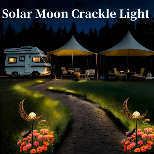 LunaSolar NX — Farol Solar Decorativo con Efecto de Luz Lunar (IP65, Recargable, 1 Unidad)