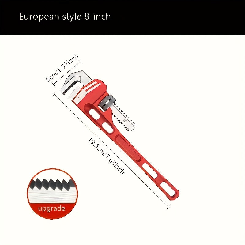 GripMax WU — Llave Multiusos de Alta Resistencia con Mandíbulas Extra Grandes y Cabezal Giratorio 72°