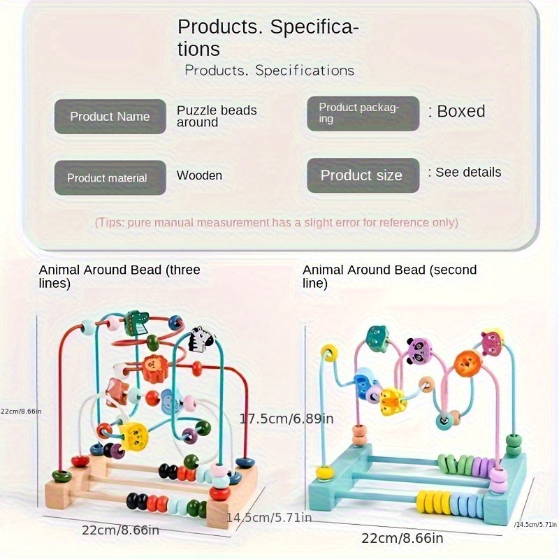 Magic Forest — Laberinto de Cuentas de Madera