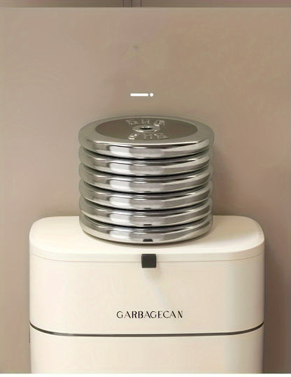 SlimBin DV — Basurero de Pared con Tapa (Montaje Horizontal, Gran Capacidad, Diseño Estilizado para Cocina, Baño y Living)