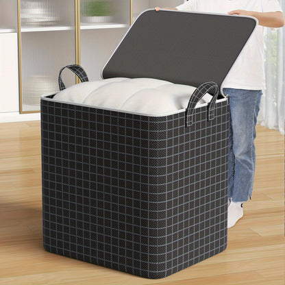 SoftBox HX — Bolsa Organizadora Plegable de Gran Capacidad (Marca YOUFEN, Tela Cruda, 27” de Alto)