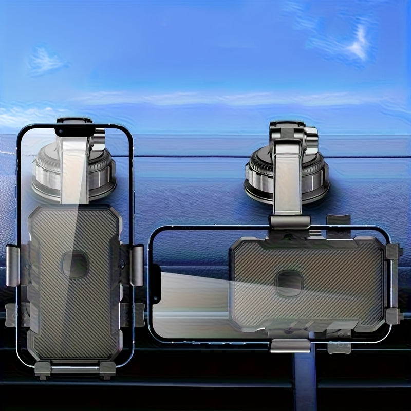 TruckGrip XH — Soporte de Celular para Vehículo con Ventosa (Resistente a Vibraciones, Ajustable, Ideal para Camiones y Navegación)