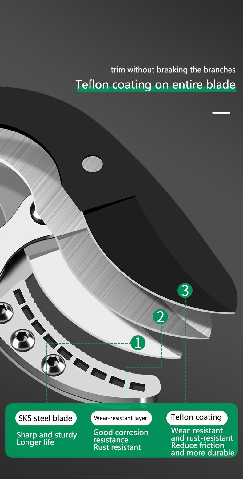 CorteFirme SK5 — Tijera de Podar Profesional para Jardinería y Árboles Frutales