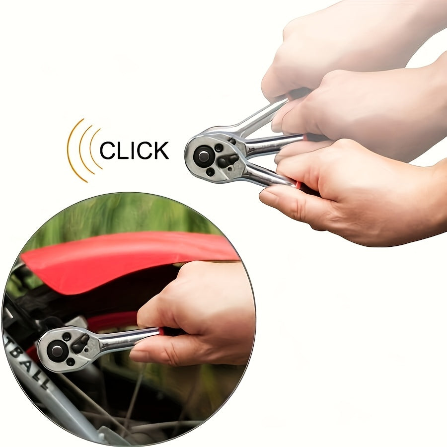 PowerFix 12 — Set de 12 Llaves de Vaso Intercambiables (1/4")