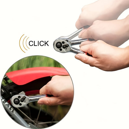 PowerFix 12 — Set de 12 Llaves de Vaso Intercambiables (1/4")