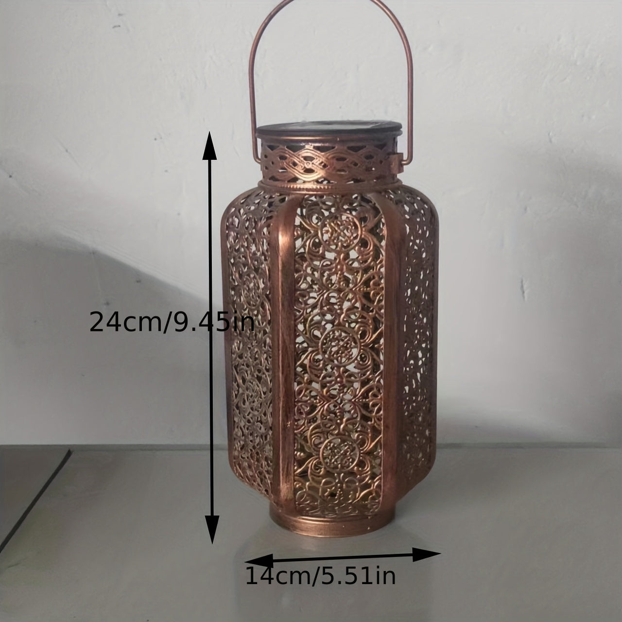 Solar Powered Landscape Light Decoration, Varnished, Alkaline Solar Battery Nickel 600mAh, Non-Removable Photovoltaic Module, for Outdoor, Garden