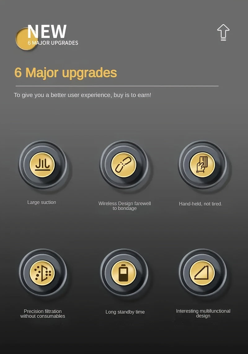 PowerClean 3 en 1 — Aspiradora Inalámbrica Multifuncional