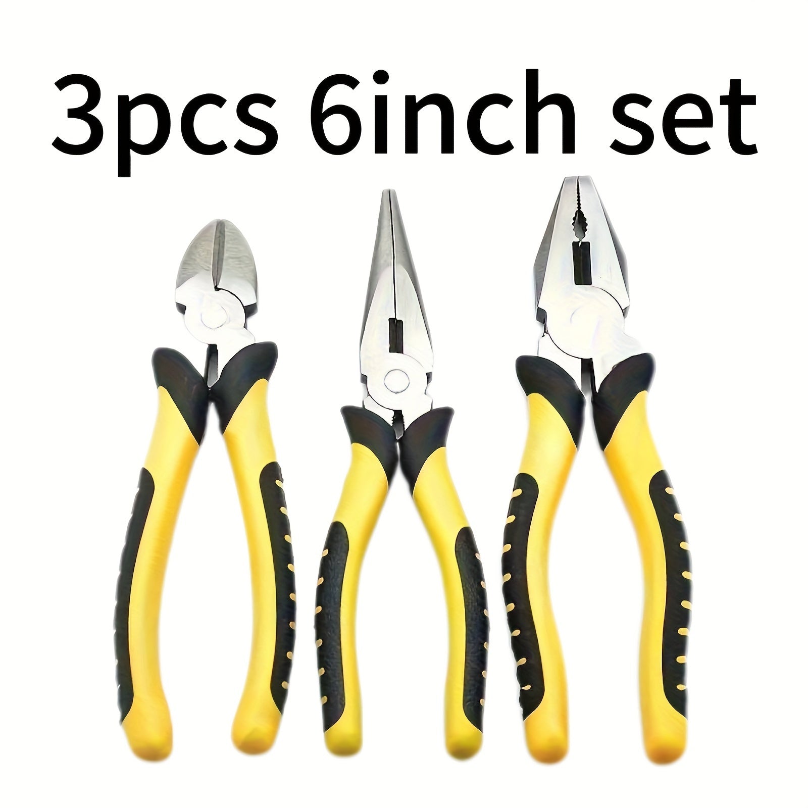 Multifunctional Pliers Wrench Set | Includes Diagonal Pliers, Wire Cutters, Needle-Nose Pliers And Wrench | High-Quality Material, Ergonomic And Comfortable Handle | Suitable for Home Repairs, Car Maintenance, Cutting