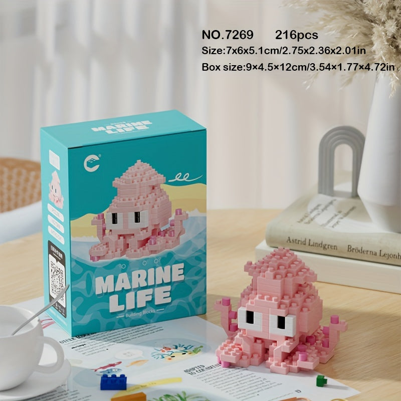 🌊 Criaturas del Océano — Set de 12 figuras