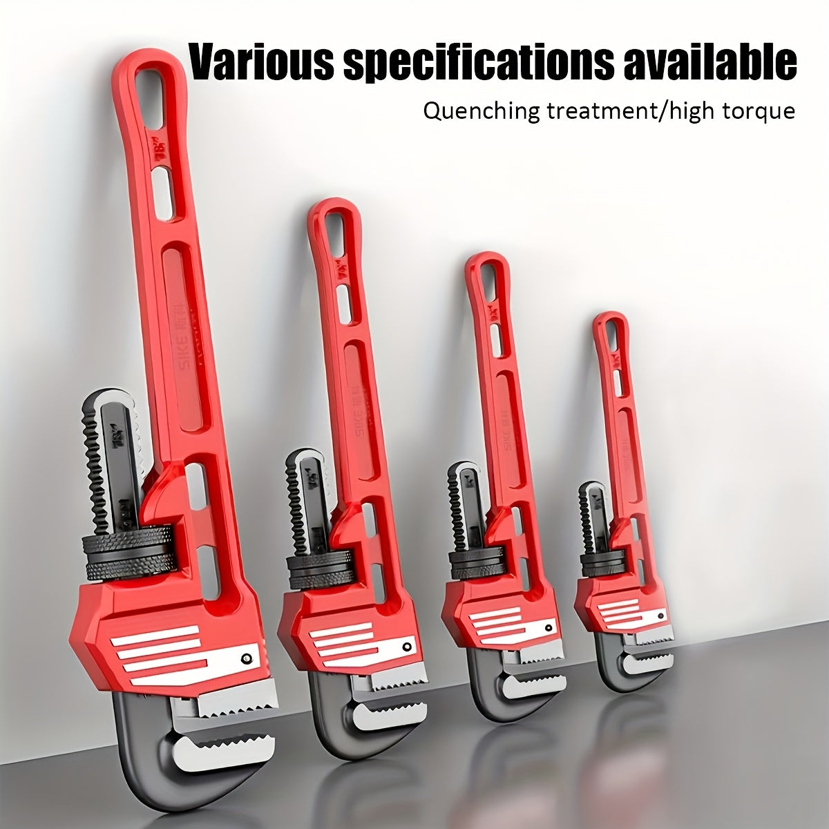 GripMax WU — Llave Multiusos de Alta Resistencia con Mandíbulas Extra Grandes y Cabezal Giratorio 72°
