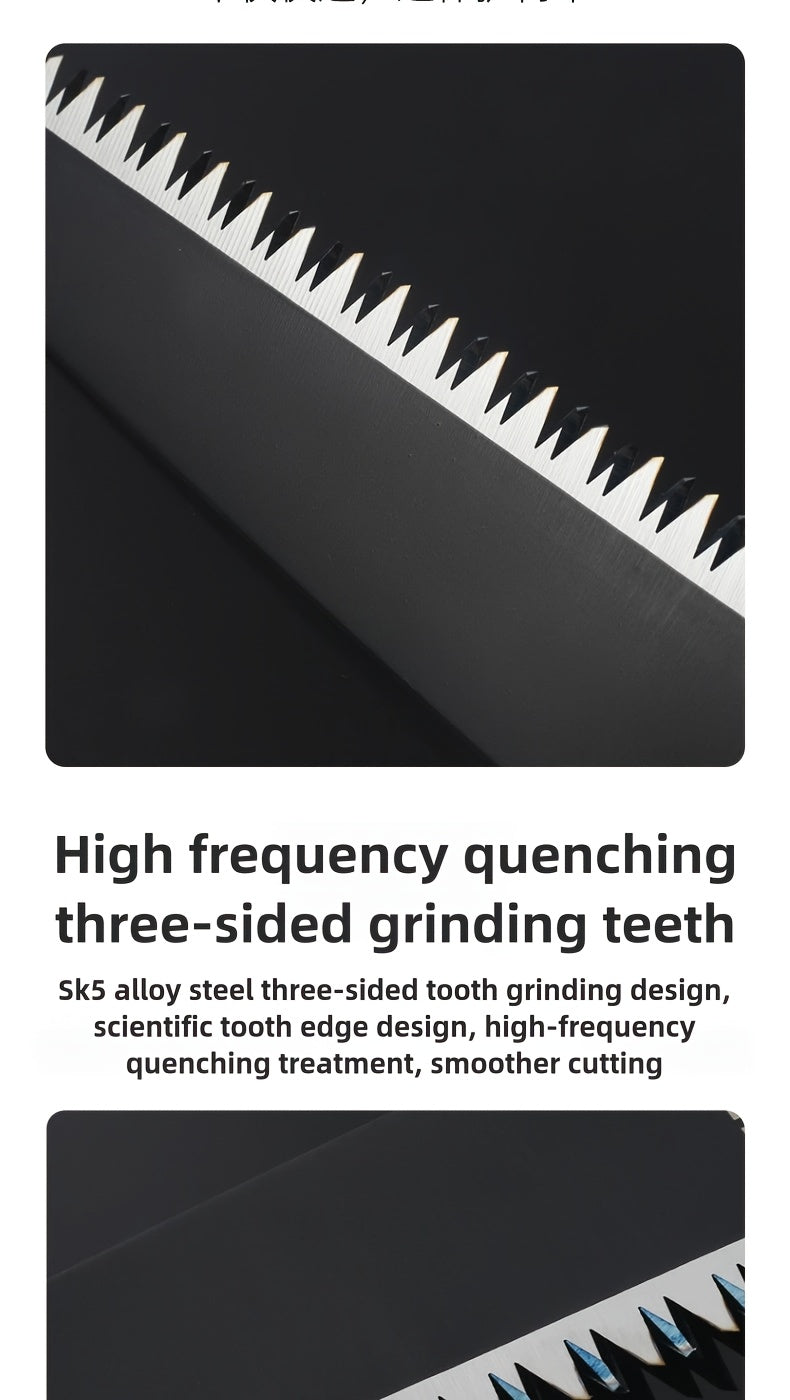 TreeGrip Pro — Sierra Manual de Mano para Poda y Corte de Leña (Uso Profesional y Doméstico)