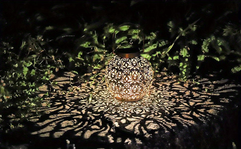 Faroles Solares Marroquíes — Set Decorativo de Jardín